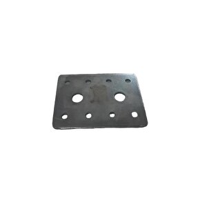 Metal Düz Gönye Lama 60x80 2mm