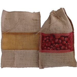 Fileli, Jüt, Fındık, Kestane Çuvalı, 16 Cm-22 Cm, 10 Adet