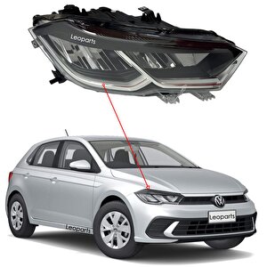 Leoparts Volkswagen Polo Far Lambası Sağ (ledli) 2021-2023 2g1941006c