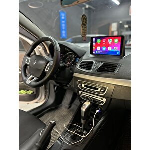 Renault Fluence Uyumlu Androi̇d 4 Gb Ram 64 Gb Dahi̇li̇ Hafiza Multi̇medya Kablosuz Carplay Geri̇ Görüş Kamerali