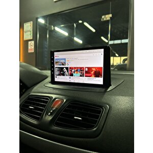 Renault Fluence Uyumlu Androi̇d 4 Gb Ram 64 Gb Dahi̇li̇ Hafiza Multi̇medya Kablosuz Carplay Geri̇ Görüş Kamerali