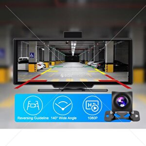 Carplay Ve Android Auto Tak Çalıştır Torpido Üstü Ön Kayıt  Ve Geri Görüş Kameralı