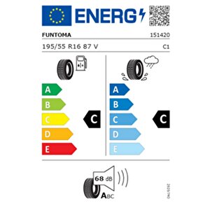 195/55 R16 Tl 87v Roadfun  Yaz Lastiği (üretim Tarihi:2025)