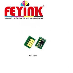 ® Hp 72 Photo Black (pk) Çip Resetleyicili T610/t770/t790/t795/t1300/t2300 Chip