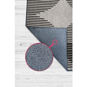 Senin Kararın Krem Bej Renkli Halı Geometrik Oturma Odası Halısı Minimal Salon Halı 200x300 cm
