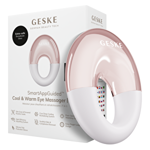 Sıcak Soğuk Göz Masaj Aleti  | Cool & Warm Eye Massager Beyaz