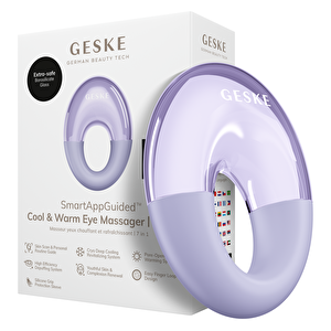 Sıcak Soğuk Göz Masaj Aleti  | Cool & Warm Eye Massager Mor