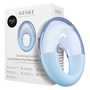 Sıcak Soğuk Göz Masaj Aleti  | Cool & Warm Eye Massager Mavi