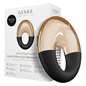 Sıcak Soğuk Göz Masaj Aleti  | Cool & Warm Eye Massager Siyah