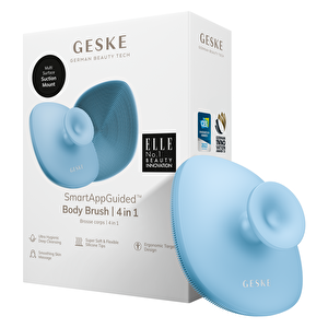Yumuşak Silikonlu Vücut Temizleme Fırçası | Body Brush Mavi