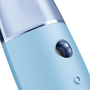 Buharlı Cilt Nemlendirici Ve Yenileyici Akıllı Yüz Bakım Cihazı | Facial Hydration Refresher Mavi