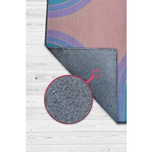 Homshtag Parla Pastel Renkli Oturma Odası Halısı Mid-century Halı Mutfak Halısı Dekoratif Salon Halı