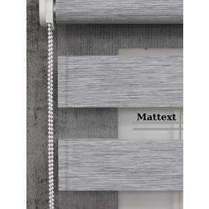 Gri Bambu  Zebra Perde 130x250 cm