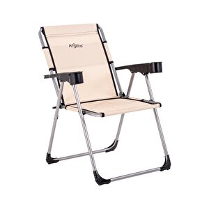 Katlanabilir Piknik Ve Kamp Sandalyesi - Bardaklıklı - Rock -kapadokya (a-18-r7)- 140kg Taşıma
