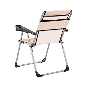 Katlanabilir Piknik Ve Kamp Sandalyesi - Bardaklıklı - Rock -kapadokya (a-18-r7)- 140kg Taşıma
