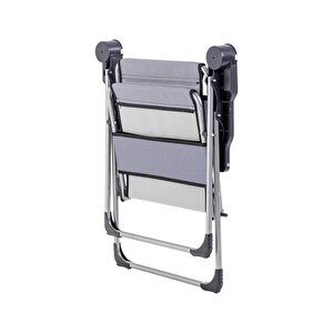 Katlanabilir Piknik Ve Kamp Sandalyesi - Bardaklıklı - Rock - Lacivert (a-26-r2)- 140kg Taşıma