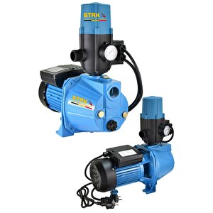 1.5hp Multijet Tam Otomatik Metal Dişli Sistem Bakır Sargılı Büyük  Boy Su Pompası Motoru Hidrofor