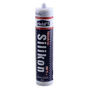 Yüksek Isıya Dayanıklı Kırmızı Silikon Conta Mastik 280 Gr Kapı Pencere Pvc Montaj Yalıtım Yapıştırma
