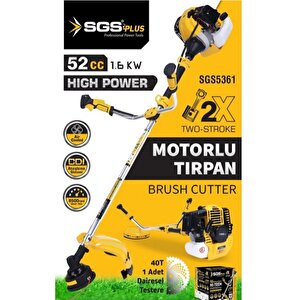 Sgs 5361 1.6 Kw 52 Cc Benzinli Motorlu Tırpan