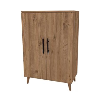 Reyo Enda Home 3 Raflı 2 Kapaklı Çok Amaçlı Dolap Atlantik Çam