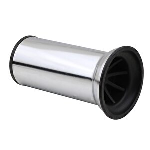 Kanepe Baza Koltuk Destek Yükseltme Yükseltici 4 Adet Ayağı M8 Civatalı Krom Metal Ayakları 12 Cm 4'lü Set