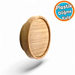 Mobilya Dolabı Dolap Kulpu Kulbu Kulpları Çekmece Mutfak Kulp Düğme Tek Vidalı Ahşap Desenli