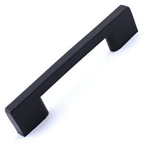 Mobilya Mutfak Dolabı Çekmece Dolap Kulp Kapak Kulpu Kulbu Siyah 96 Mm Kulp (sert Plasti̇k) 20 Adet