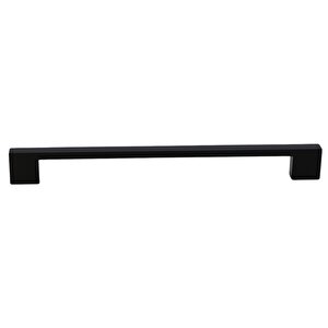 Mobilya Mutfak Çekmece Dolap Dolabı Kulbu Kulpu Kulpları (192 Mm - 19.2 Cm) Siyah Metal