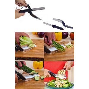 Düz Kesim Panolu Makas Sebze Meyve Et Doğrayıcı Mutfak Makası