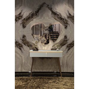 Bi̇anco Lake Dresuar Set Beyaz-rose Gold