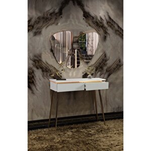 Bi̇anco Lake Dresuar Set Beyaz-rose Gold