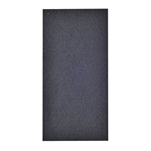 Siyah Keçe Tek Parça Büyük Model 12 X 24 Cm Yapışkanlı Sandalye, Masa, Koltuk Altı Parke Koruma
