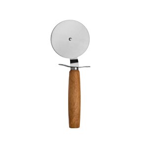 Bambu Saplı Pizza Ve Hamur Kesme Ruleti 18 Cm