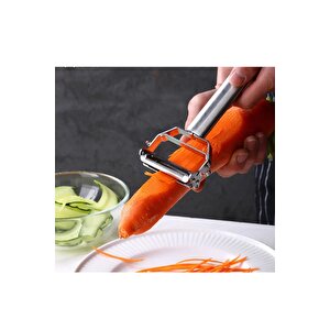 Paslanmaz Çelik Turbo Jülyen Soyacak 18 Cm