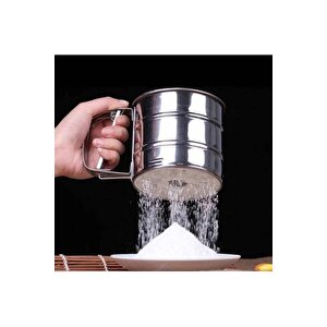 Mor  Silikon Ölçülü Çok Amaçlı Hamur Açma Matı 45 Cm X 65 Cm Ve Çelik Un Eleği