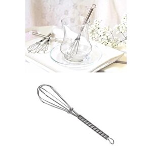 Yıldız Desenli Metal Çırpıcı, Ufak Boy, 12 Cm Boyunda, 6 Adet