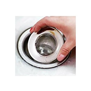 Paslanmaz Çelik Lavabo Süzgeci 7,5 Cm