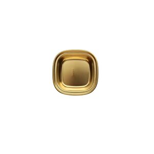 Metal Gold Ikili - Mini Salata, Kahve Lokumluk, Sunum Kasesi, Sosluk, Çerezlik, Kahvaltılık - 6 Adet
