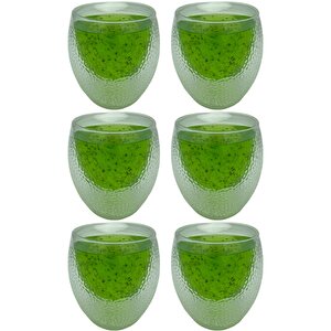 Çift Cidarlı Buzlu Kahve,latte,çay Bardağı Seti -250 Ml Cam Kupa Seti 6 Adet 2220
