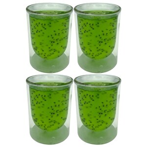 Çift Cidarlı Cam,kahve,latte,ekspresso,meşrubat 250 Ml Bardak Seti 4 Adet 2127