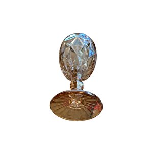 Rose Gold Cam Bardak,meşrubat,i̇çecek Bardak Seti 6 Adet