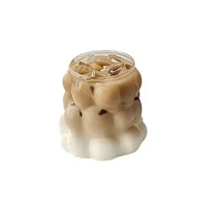 Yeni Stil Borosilikat Üzüm Şekilli Cam Bardak, Latte, Meşrubat, Bubble Bardak 300 Ml 2 Adet - 2431