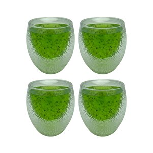 Çift Cidarlı Buzlu Kahve,latte,çay Bardağı Seti -250 Ml Cam Kupa Seti 4 Adet 2220