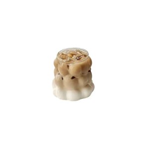 Yeni Stil Borosilikat Üzüm Şekilli Cam Bardak, Latte, Meşrubat, Bubble Bardak 300 Ml 3 Adet - 2431