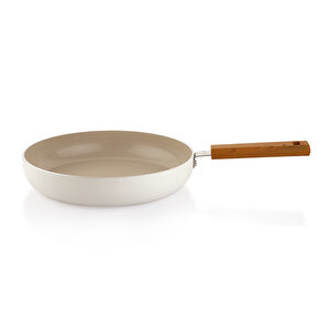 Ceramoni Seramik Tava 28 Cm-krem
