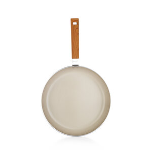 Ceramoni Seramik Tava 28 Cm-krem