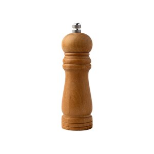 Bambu Gövdeli Komple Ahşap Tuz Karabiber Değirmeni Baharat Öğütücüsü Orta Boy 16 Cm 2 Adet