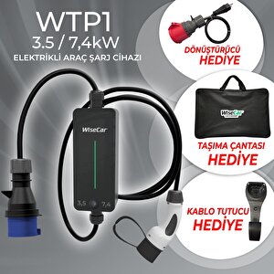 Wi̇secar Wtp1 | 7.4kw & 3.5kw Akilli Elektri̇kli̇ Araç Şarj Ci̇hazi