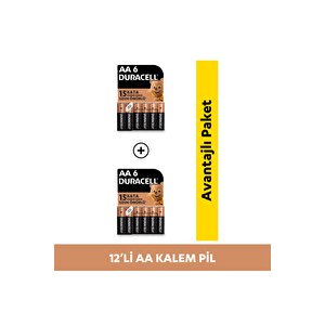 Alkalin Aa Piller, 12'li Paket