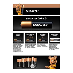 Alkalin Aaa İnce Kalem Pil, 1,5v (lr03 / Mn2400), 8'li Paket X 2